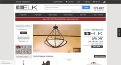 Desktop Screenshot of elklightinglights.com